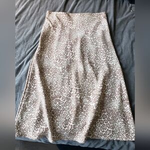 Animal print skirt Rachel Zoe